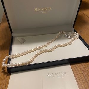 Sea Magic Pearl Necklace by Mikimoto